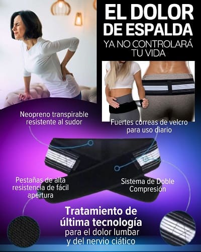 CC CINTURON DE COMPRESION PARA LA ESPALDA