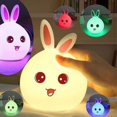 💡LAMPARA CONEJITO BURBUJA QUE NO SE ROMPE 🐰