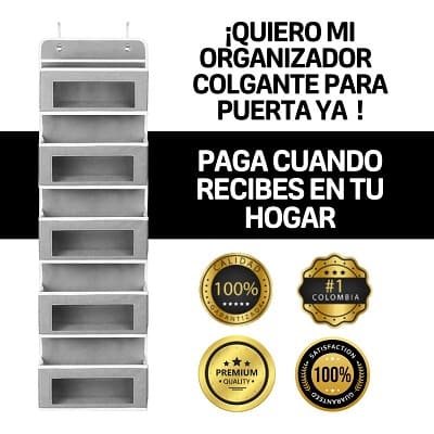 ORGANIZADOR MULTIFUNCIONAL COLGANTE PARA PUERTA