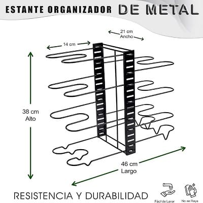 Organizador Ollas y Sartenes