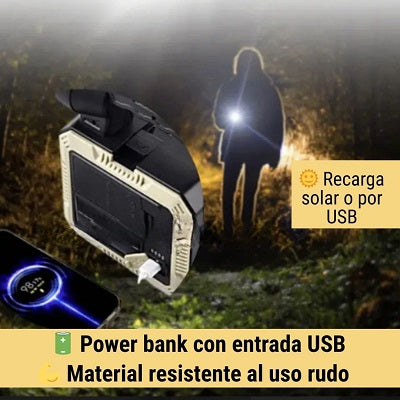 Lampara Solar con Kit de Herramientas