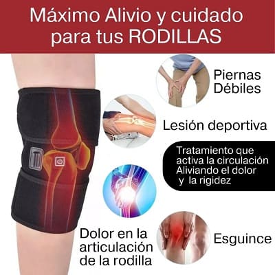 Rodillera Termica USB