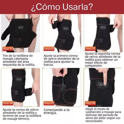 Rodillera Termica USB