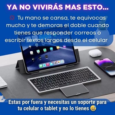 Teclado Bluetooth Multiconexion
