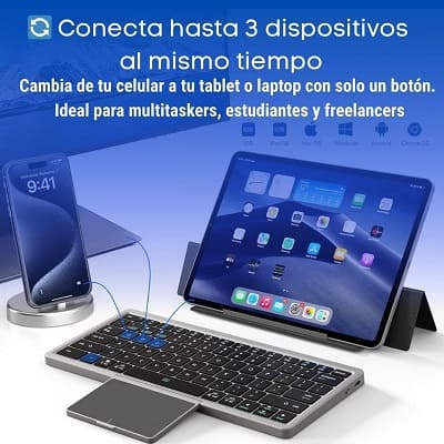Teclado Bluetooth Multiconexion