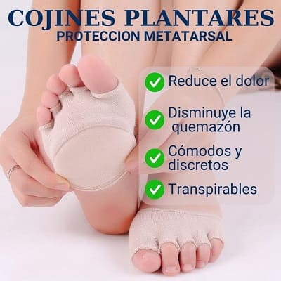 Cojines Plantares Alivio del Dolor