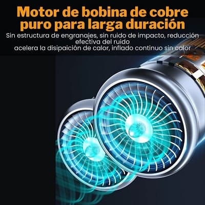 Compresor de Aire Inflador Portatil
