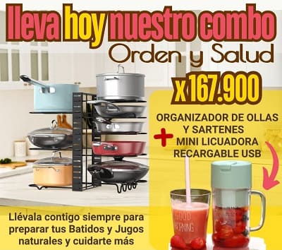 Organizador Ollas y Sartenes