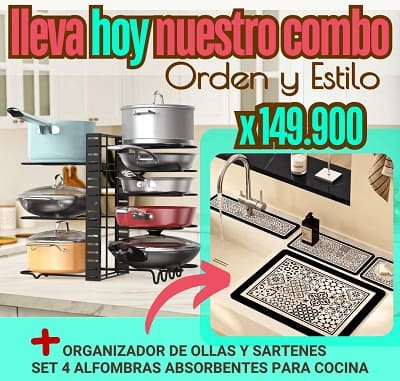 Organizador Ollas y Sartenes
