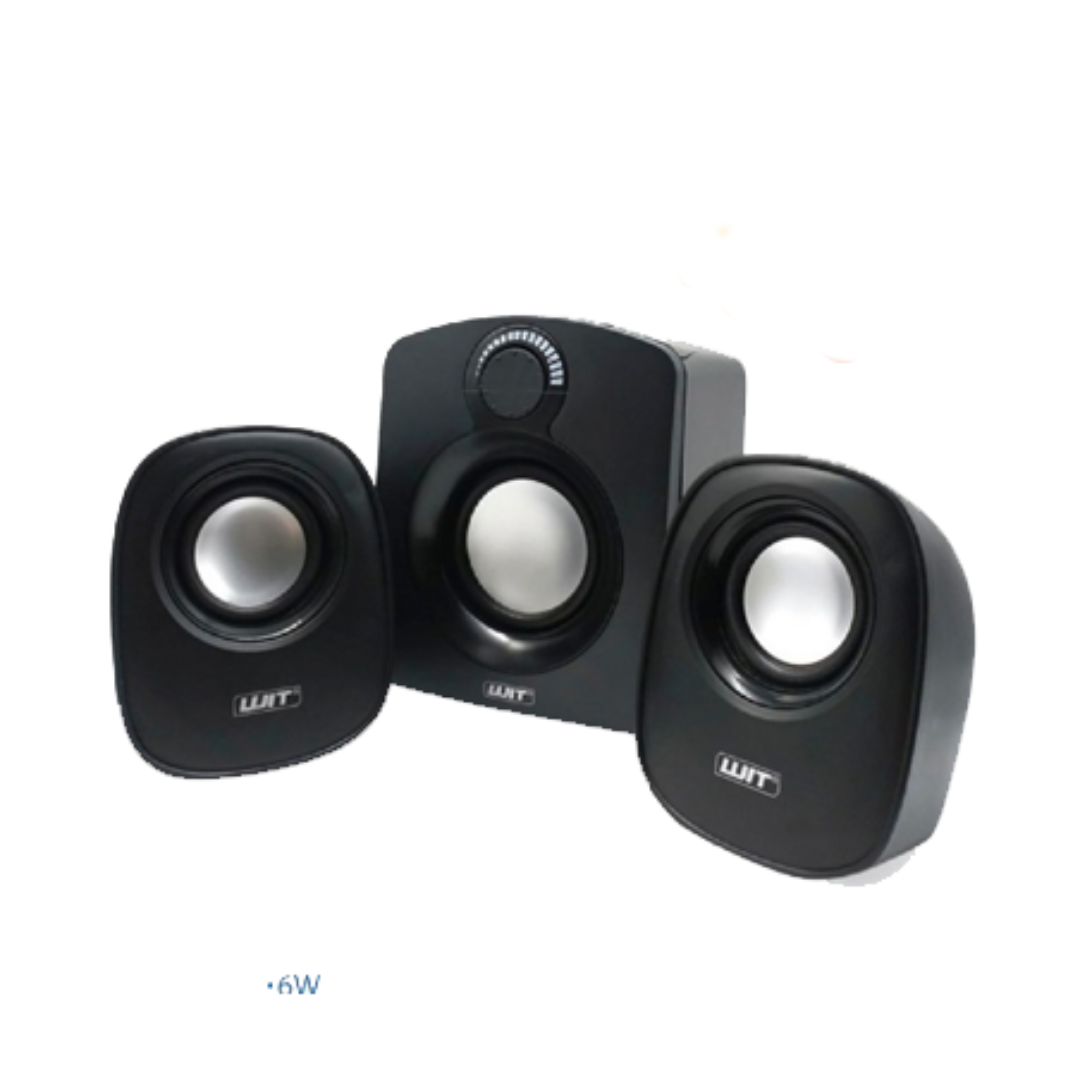 Parlante Para PC Stereo 3.1 Pw-2000 Wit