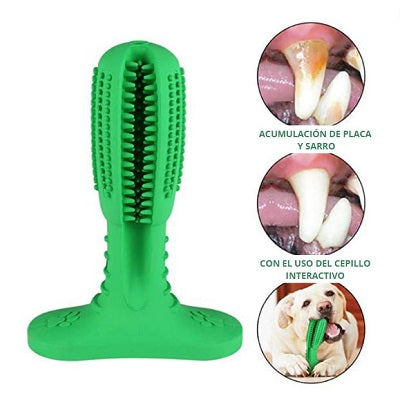 CEPILLO DE DIENTES INTERACTIVO PARA MASCOTAS
