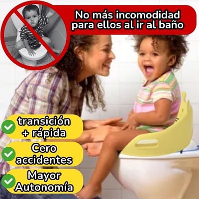 ASIENTO DE ENTRENAMIENTO EN INODORO PARA NIÑOS
