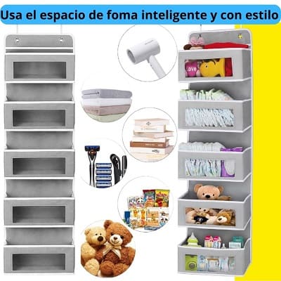 ORGANIZADOR MULTIFUNCIONAL COLGANTE PARA PUERTA