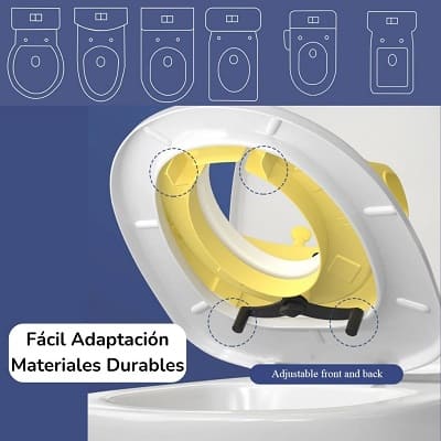 ASIENTO DE ENTRENAMIENTO EN INODORO PARA NIÑOS