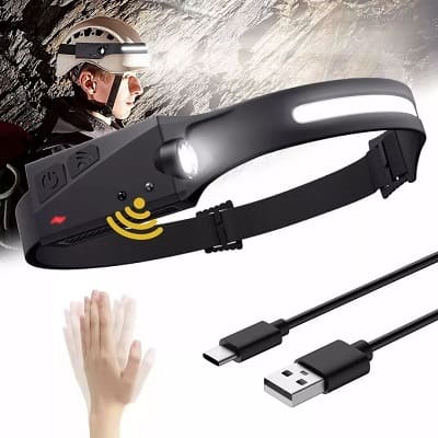 LÁMPARA LED MULTIFUNCIÓN MANOS LIBRES CON SENSOR