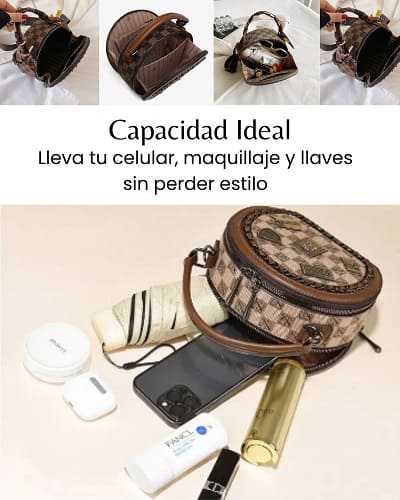 Bolso Redondo Vintage en Tendencia