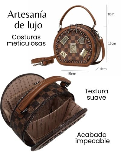 Bolso Redondo Vintage en Tendencia