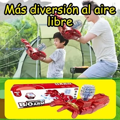 Guante Hidrogel Iron Man