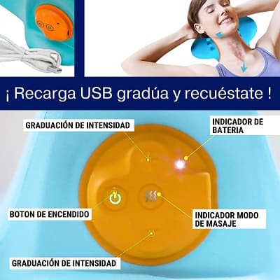 Masajeador Cervical Shiatsu