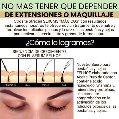 Tratamiento Serum Crecimiento Pestañas y Cejas