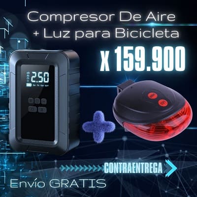 Compresor de Aire Inflador Portatil
