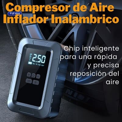 Compresor de Aire Inflador Portatil