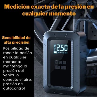 Compresor de Aire Inflador Portatil