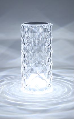 LAMPARA LEDLIGHT CRISTAL DE ROSA
