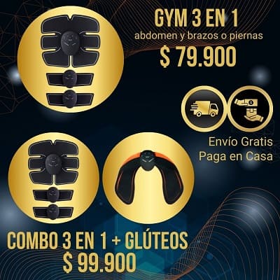 Gym en Casa 3 en 1 y COMBOS