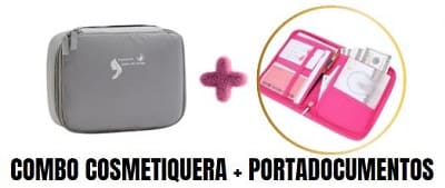COSMETIQUERA IMPERMEABLE MULTIFUNCIONAL