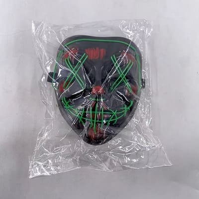 Mascaras Led para Halloween Purga Payasos Kiss Me Conejita