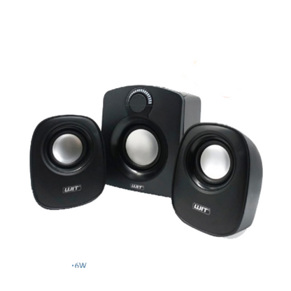 Parlante Para PC Stereo 3.1 Pw-2000 Wit