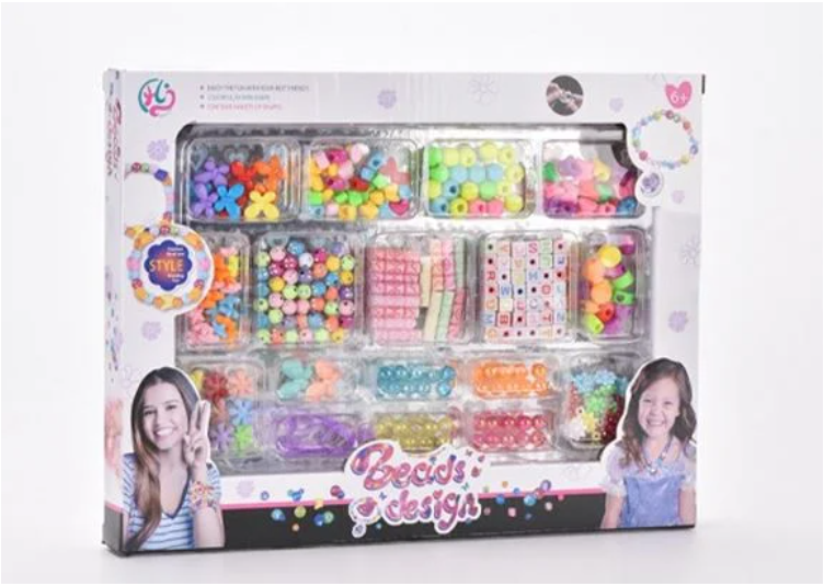 DIVERTIDO KIT DE CREACION DE ACCESORIOS PARA NIÑAS Y NIÑOS