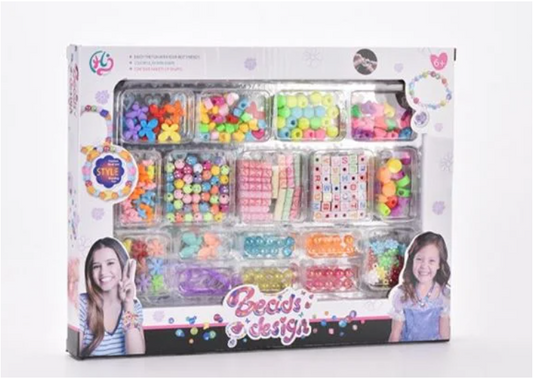 DIVERTIDO KIT DE CREACION DE ACCESORIOS PARA NIÑAS Y NIÑOS
