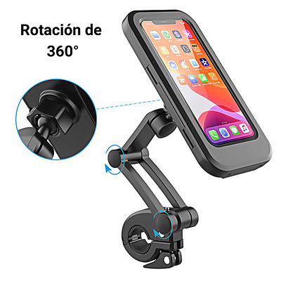 PORTACELULAR IMPERMEABLE PARA BICI